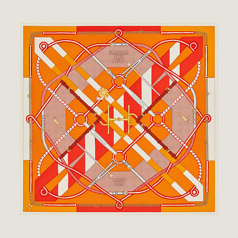 エルメス ストール 140 カシシル parcours sans flute 楽天市場】HERMES カレ ジュアン 140 ”完璧なコース